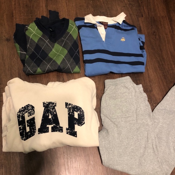 13 pc Boys Summer/Winter Clothes Bundle Sz 10/12 - Picture 2 of 4